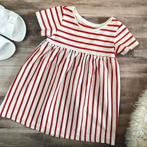 Old Navy Tunic Striped Red Dress